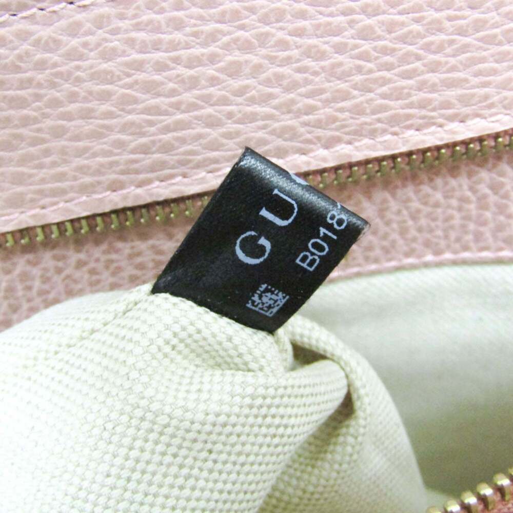 GUCCI Authentic Pink Leather Tote Bag - Picture 12 of 12